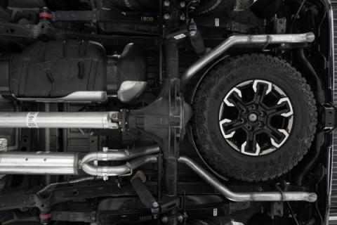 2022-Up Chevrolet/GMC 1500 Silverado/Sierra ZR2/ ATX4 6.2L Armor Pro T304 Stainless Steel 3 Inch Cat-Back 2.5 Inch Dual Rear Turn Down MBRP