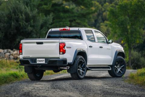 2023-Up Chevrolet/GMC Colorado/Canyon 2.7L Aluminized Steel 3 Inch Cat-Back Exhaust Single Side Exit with Tip Armor Lite MBRP