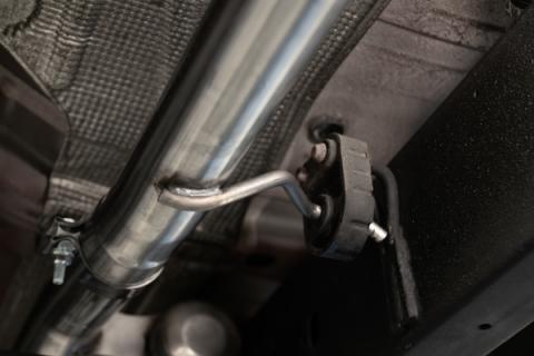 2019-Up Silverado/Sierra 1500 2.7L Armor Pro T304 Stainless Steel 3 Inch Cat-Back, 2.5 Inch Dual Split Rear Exit MBRP