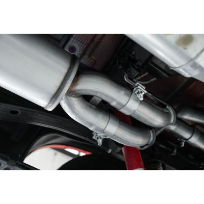 2.5 Inch Cat Back Exhaust System For 19-up Silverado/Sierra 1500 6.2L, 2022 Silverado LTD/ Sierra Limited 6.2L Dual Rear 304 Stainless Steel MBRP