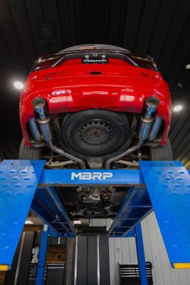 11-Present Dodge Durango 5.7L, Armor Lite 3-Inch Cat-Back Dual Split Rear, Street Profile MBRP