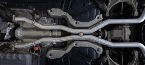 11-Present Dodge Durango 5.7L, Armor Lite 3-Inch Cat-Back Dual Split Rear, Street Profile MBRP