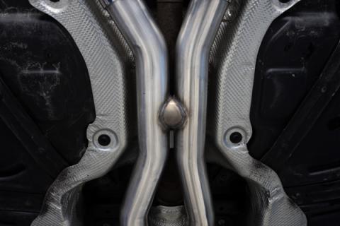 11-Present Dodge Durango 3.6L, Armor Lite 3-Inch Cat-Back Dual Split Rear, Street Profile MBRP