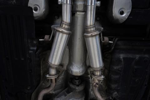 11-Present Dodge Durango 3.6L, Armor Lite 3-Inch Cat-Back Dual Split Rear, Street Profile MBRP