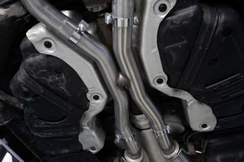 11-Present Dodge Durango 3.6L, Armor Lite 3-Inch Cat-Back Dual Split Rear, Street Profile MBRP