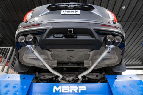 Axle-Back 2.5 inch Dual Rear Quad Tips 20-Up Explorer/Aviator MBRP