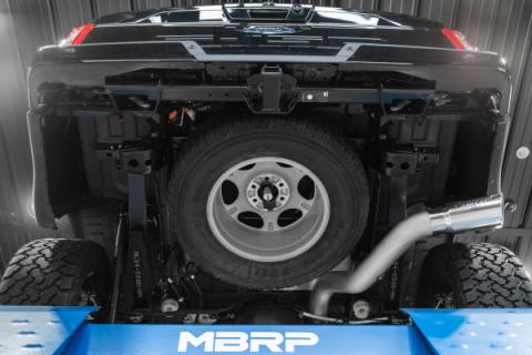 21-Up Ford F-150 4 Inch Cat Back Single Side Race Version Aluminized Steel Exhaust System MBRP