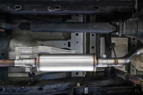 Ford 3 Inch Cat Back Exhaust System Dual Split Rear Exit For 19-23 Ford Ranger EcoBoost 2.3L MBRP