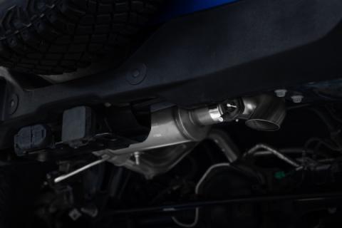 2021-Up Ford Bronco 2.3L/2.7L T304 Stainless Steel 3 Inch Cat-Back Single High Clearance Rear Exit Touring Armor Pro MBRP