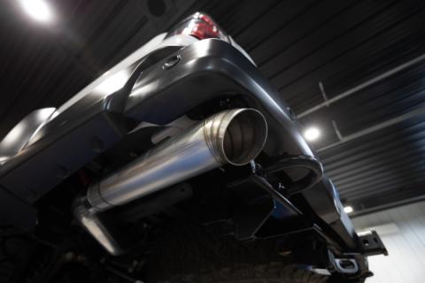 24-Present Ford Ranger Raptor 3.0L EcoBoost, Armor Pro 3-Inch Axle-Back Dual Rear Turn-Down MBRP