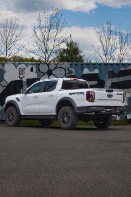 24-Present Ford Ranger Raptor 3.0L EcoBoost, Armor Pro 3-Inch Axle-Back Dual Rear Turn-Down MBRP