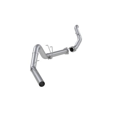 11-14 Ford F-250/ F-350/ F-450, 6.7L, CC/SC, Armor Lite 4-Inch Filter Back Single Side Exit with Downpipe MBRP