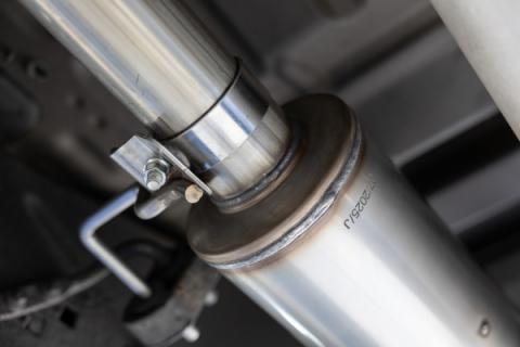 15-20 Ford F-150 2.7L, 3.5L and 5.0L Armor Lite 3-Inch Cat-Back Passenger Side Exit with Polished Tips MBRP
