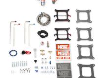 Cheater 2X4 Holley 4-Bbl / Carter Afb Cheater Nitrous System V8 Dual Holley 4 Bbl / Dual Carter Afb (Late) 4 Bbl 150-250 Hp With 10 Lb Bottle NOS