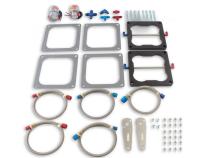 Pro-Shot Fogger Upgrade Kit Cheater Nitrous System Dual 4500 Holley Flange Dominator Flange X 2 Does Not Include Bottle NOS