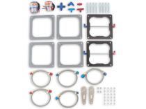 Pro-Shot Fogger Upgrade Kit Cheater Nitrous System Dual 4500 Holley Flange Dominator Flange X 2 Does Not Include Bottle NOS
