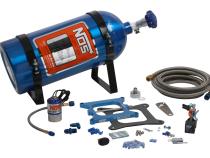 Dry Bigshot 4-Barrel Professional Kit Dry Bigshot Nitrous Kit For 4150 Type Throttle Body NOS