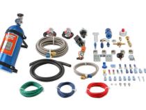 Import Nitrous System Dry Design Import Nitrous Dry System 40-75 Hp Includes 10Lb Blue Bottle NOS