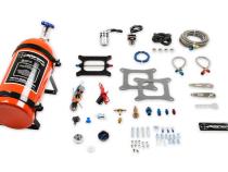 Sniper Wet Nitrous Plate Kit 4150 Square Bore Adjustable From 150-250 Horsepower Includes 10 Lb Sniper Orange Bottle And Installation Items NOS