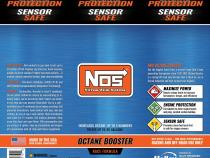 Octane Booster 16Oz Bottle More Octane More Boost Lower ETS A Single Use Fuel Additive That Increases The Octane Level Of Fuel In The Tank NOS