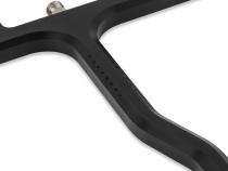 Dry Nitrous Plate For Holley LS Hi-Ram EFI Intake Manifolds-Black 1-Piece Billet Aluminum With Black Anodized Finish NOS