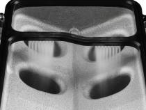 Dry Nitrous Plate For Holley LS Hi-Ram EFI Intake Manifolds-Black 1-Piece Billet Aluminum With Black Anodized Finish NOS