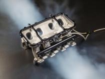 Dry Nitrous Plate For Holley LS Hi-Ram EFI Intake Manifolds-Black 1-Piece Billet Aluminum With Black Anodized Finish NOS