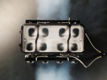 Dry Nitrous Plate For Holley LS Hi-Ram EFI Intake Manifolds-Black 1-Piece Billet Aluminum With Black Anodized Finish NOS