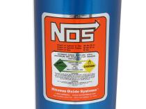 Nitrous Bottle 15 Lb Nitrous Bottle W/ Blue Finish &amp;amp; Super Hi Flo Valve NOS