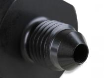 In-Line Hi-Flow Nitrous Filter 4An Black High Pressure Nitrous Filter -4An X -4An In-Line Billet Aluminum (140 Micron) NOS