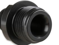 In-Line Hi-Flow Nitrous Filter 8An Black High Pressure Nitrous Filter -8An X -8An In-Line Billet Aluminum (140 Micron) NOS