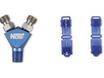 Ntimidator Illuminated Dual Led Nitrous Purge Kit Ntimidator' Illuminated Dual Blue Led Nitrous Purge Kit Nitrous Kit W/-4An Feed Line NOS