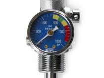 10 Lb. Bottle Super Hi-Flow Valve Assembly With Siphon Tube And Blue Gauge NOS