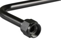 90 Degree Nitrous Bottle Blowdown Tube Black Racer Safety Black Aluminum 90 Degree Blowdown Tube NOS