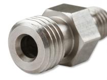 Fogger Nozzle Jet Fitting Fogger Nozzle Jet Fitting 3An 1/4-28 Straight Stainless Steel NOS