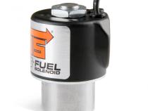 Fuel Solenoid Black Pro Race Fuel Solenoid W/ Bottom Exit NOS