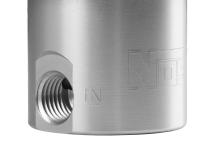 Nitrous Solenoid Black Tc178 High Flow Nitrous Solenoid With A 0.178 Outlet Orifice And Aluminum Base NOS