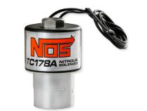Nitrous Solenoid Black Tc178 High Flow Nitrous Solenoid With A 0.178 Outlet Orifice And Aluminum Base NOS