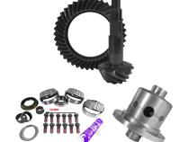 11.5 Inch AAM 4.11 Rear Ring &amp;amp; Pinion Install Kit Posi 4.125 Inch OD Pinion Bearing 11.5 Inch AAM 4.11 Rear R&amp;amp;P Gear/ Install Kit Package W/ Posi '01-'10 GM '03-'10 Chy/ Dodge Yukon Gear