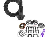 11.25 Inch Dana 80 Thin 3.73 Rear Ring &amp;amp; Pinion Install Kit 4.375 Inch OD Bearing D80/ 11.25 Inch Dana 3.73 Thin Rear R&amp;amp;P Gear/ Install Kit Package 4.375 Inch OD Head Bearing Yukon Gear