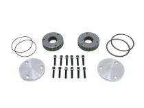 Hardcore Drive Flange Kit Dana 60 30- Spline Outer Stubs W/ Engraved Caps Hardcore Flange Set D60 30 Spline Engraved Both Sides Yukon Gear