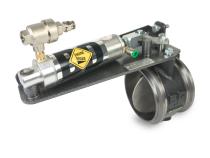 Exhaust Brake Universal 4.0 Inch Remote Mount Air Actuated c/w Air Compressor BD Diesel