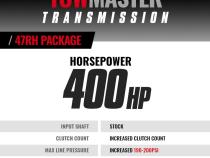 TowMaster Dodge 47RE Transmission and Converter Package 1996-1998 12-Valve 4WD BD Diesel