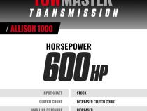 TowMaster Chevy Allison 1000 Transmission 2007-2010 LMM 4WD BD Diesel