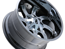 Cast Aluminum Wheels Twisted 9102 CH 20x12 Chrome 8 On 165.1/8 On170 Bolt Pattern -44 Offset Cali Offroad Wheels