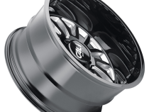 Cast Aluminum Wheels Summit 9110 GB-M 26x14 Milled Spokes Gloss Black 8 On 165.1 Bolt Pattern -76 Offset Cali Offroad Wheels