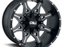 Cast Aluminum Wheels Obnoxious 9107 SB 20x9 Milled Spokes Satin Black 5 On 150/5 On139.7 Bolt Pattern 18 Offset Cali Offroad Wheels