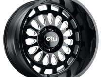 Cast Aluminum Wheels Paradox 9113 GB 20x10 Milled Spokes Gloss Black 6 On 139.7 Bolt Pattern -25 Offset Cali Offroad Wheels
