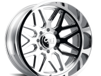 Cast Aluminum Wheels Invader 9115 CH 20x10 Chrome 8 On 165.1 Bolt Pattern -25 Offset Cali Offroad Wheels