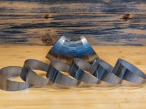 Universal T304 Stainless Steel 4 Inch Diameter 180 Degree Pie Cut Kit MBRP